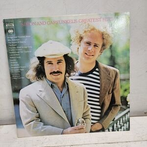 1972 Simon And Garfunkel's Greatest Hits Vinyl Record Album CBS Music Vintage